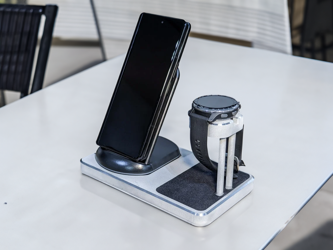 Garmin Venu 2 / 3 Smartwatch Stand (Phone Combo)