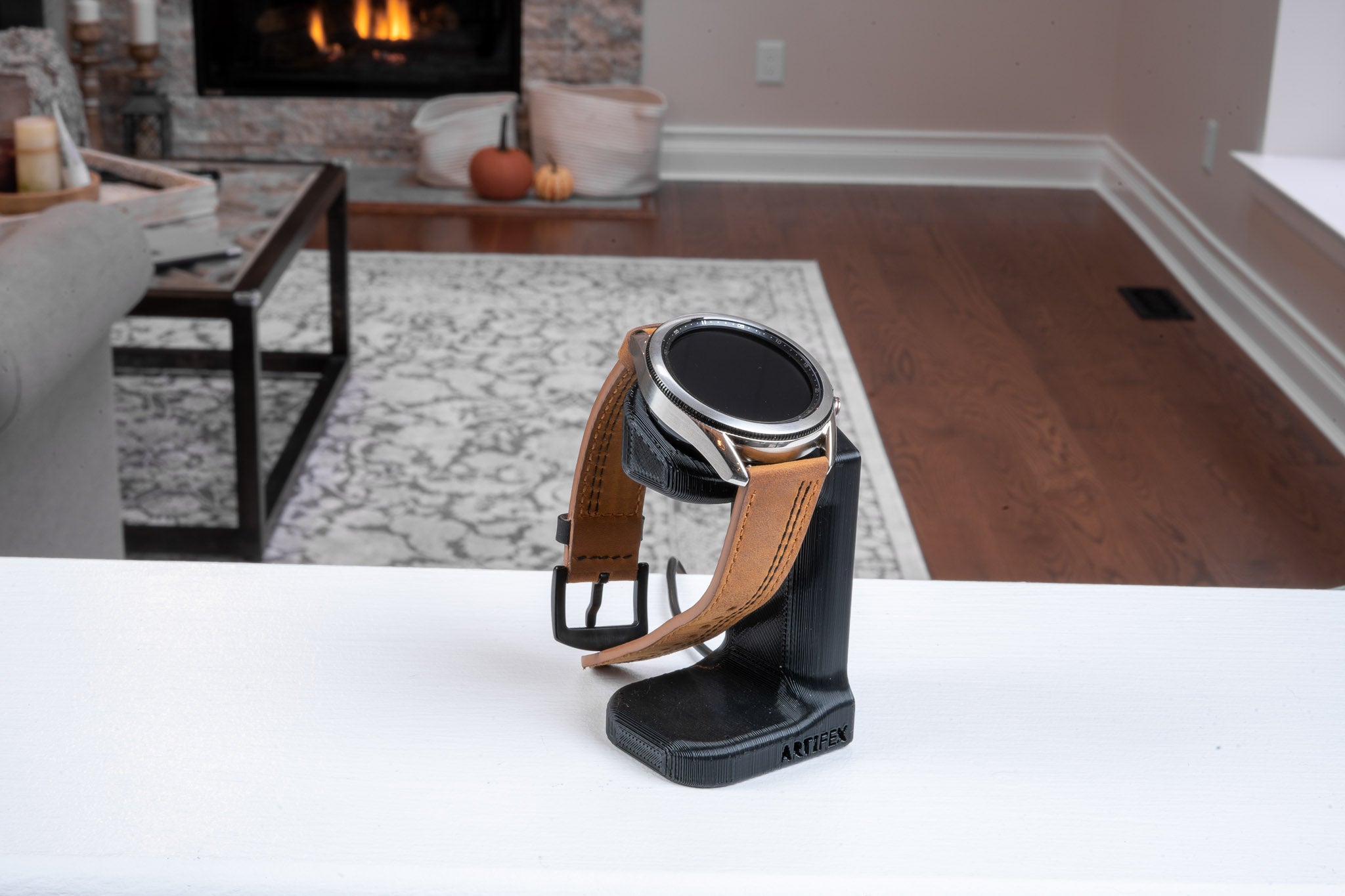 Artifex Design Stand Configured for Samsung Galaxy Watch 3 and Active Smartwatch - Artifex Design 3D
