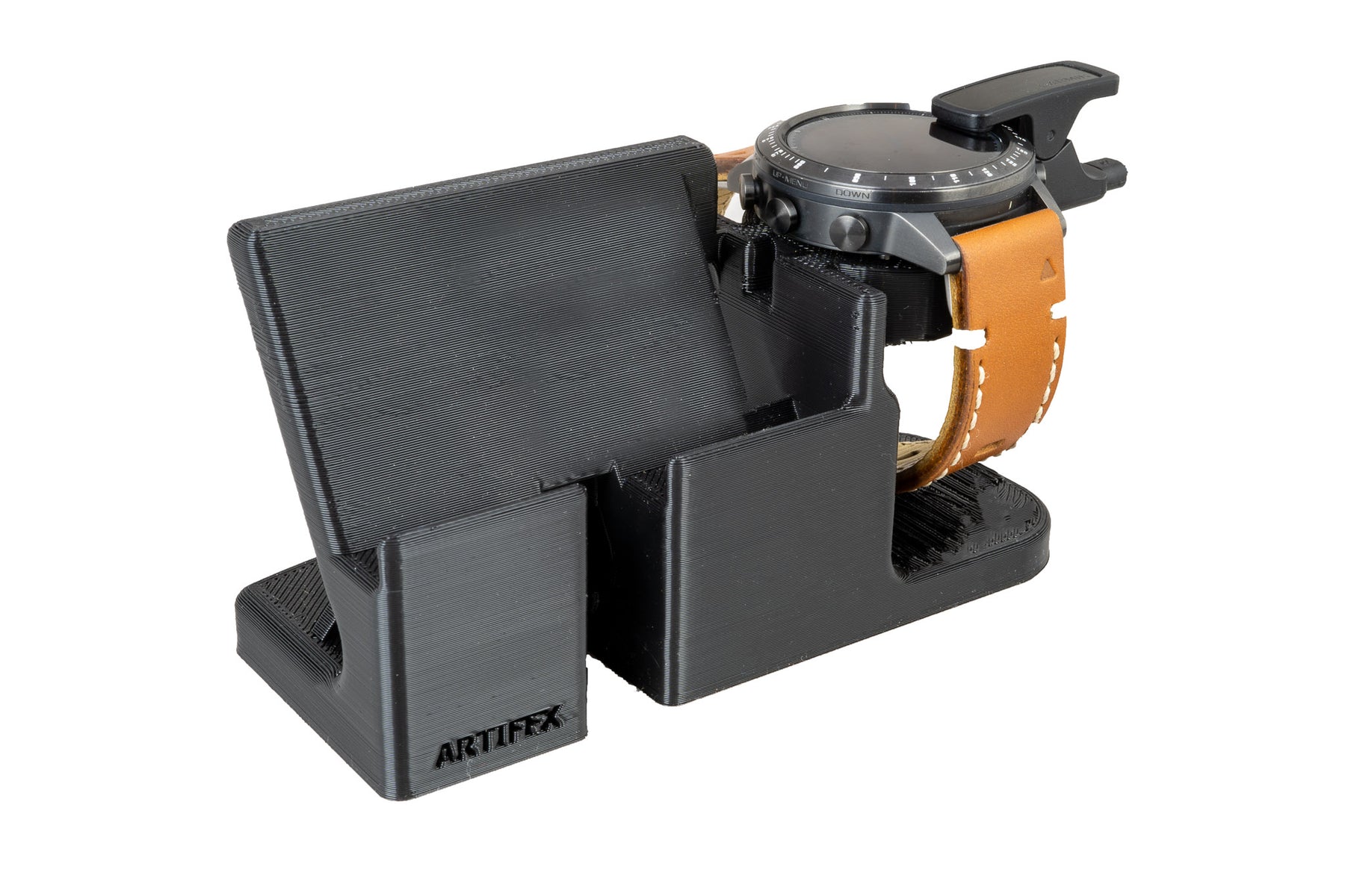 Artifex Design Stand Configured for Garmin MARQ Smartwatch Charging Stand Combo - Artifex Design 3D