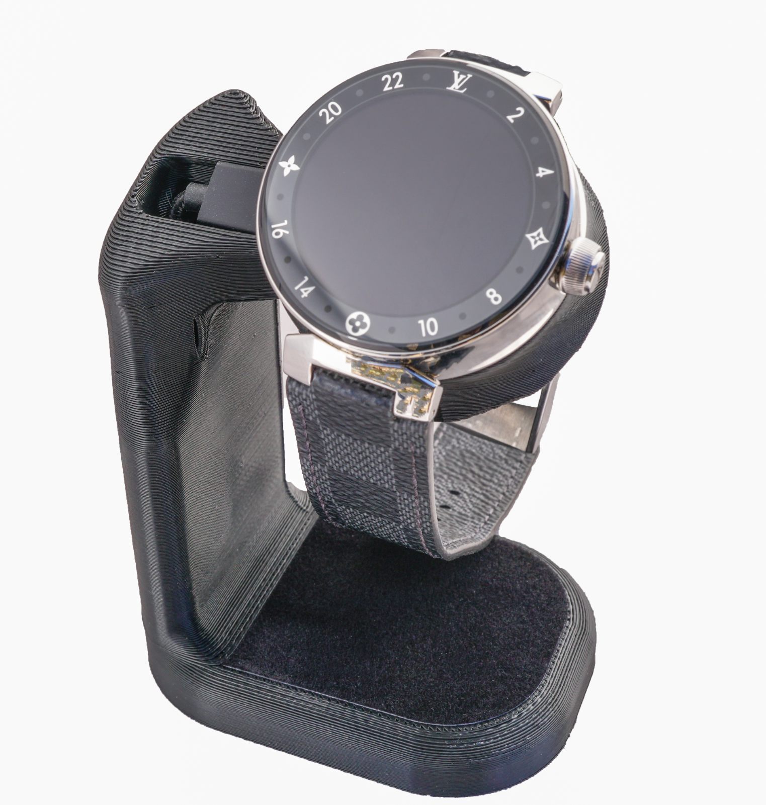 Louis Vuitton Tambour Horizon Smartwatch Charging Stand (Strap Combo)