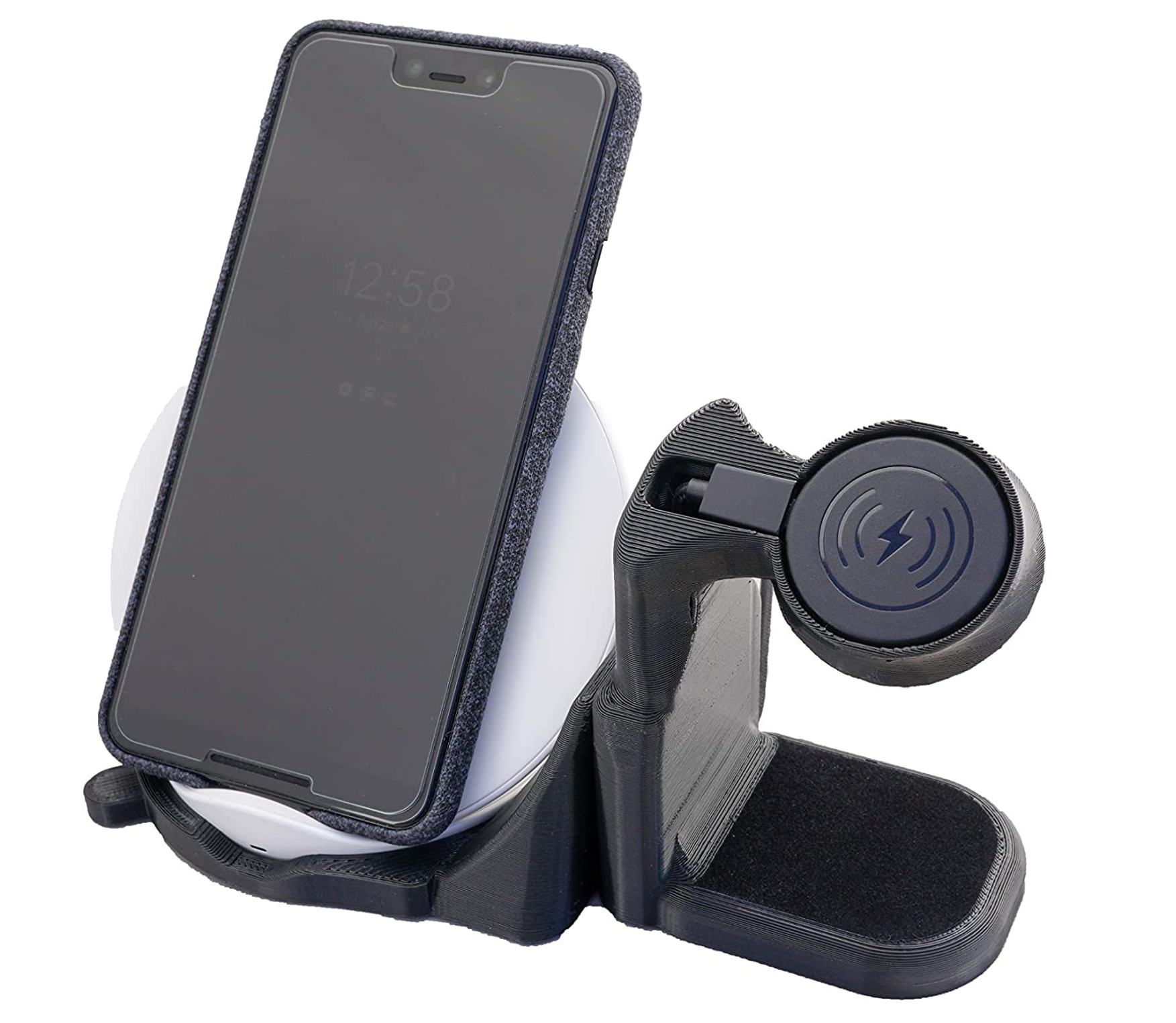 Artifex Design Stand Configured for Louis Vuitton Tambour Horizon Smartwatch Wireless Combo Stand - Artifex Design 3D