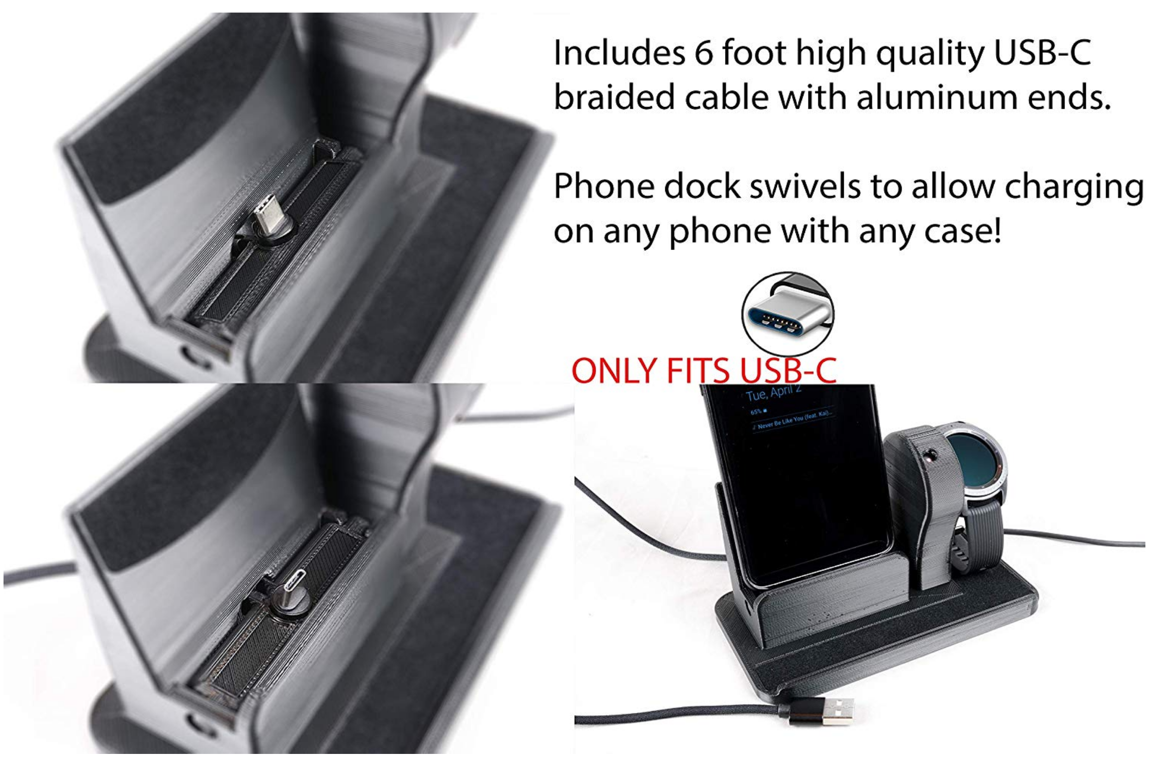 Artifex Stand for Samsung Galaxy Watch 3 and Active Deluxe Combo - Artifex Design 3D