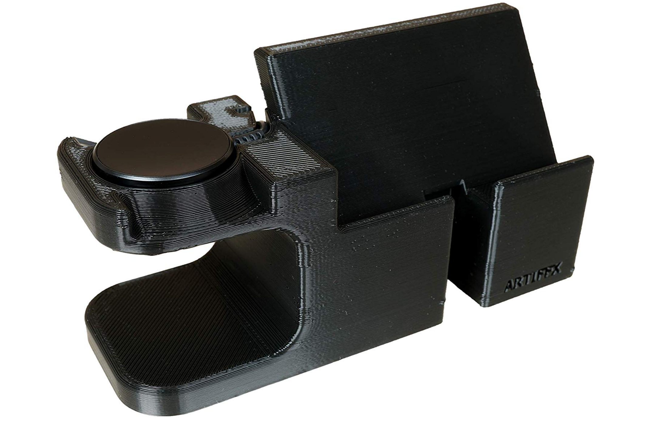 Artifex Design Stand Configured for Samsung Galaxy Watch 3 and Active Smartwatch Phone Combo - Artifex Design 3D