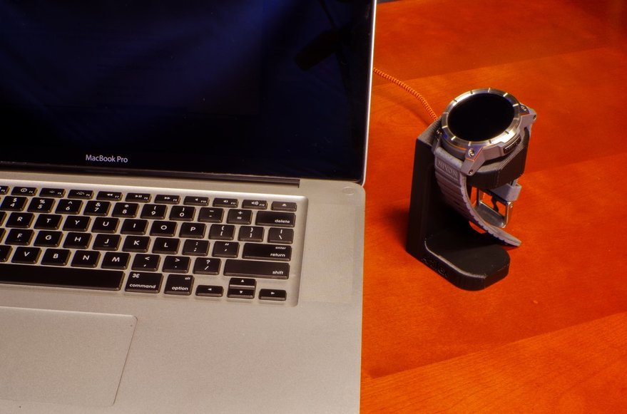 Artifex Design Stand Configured for Nixon "The Mission" Smartwatch - Artifex Design 3D