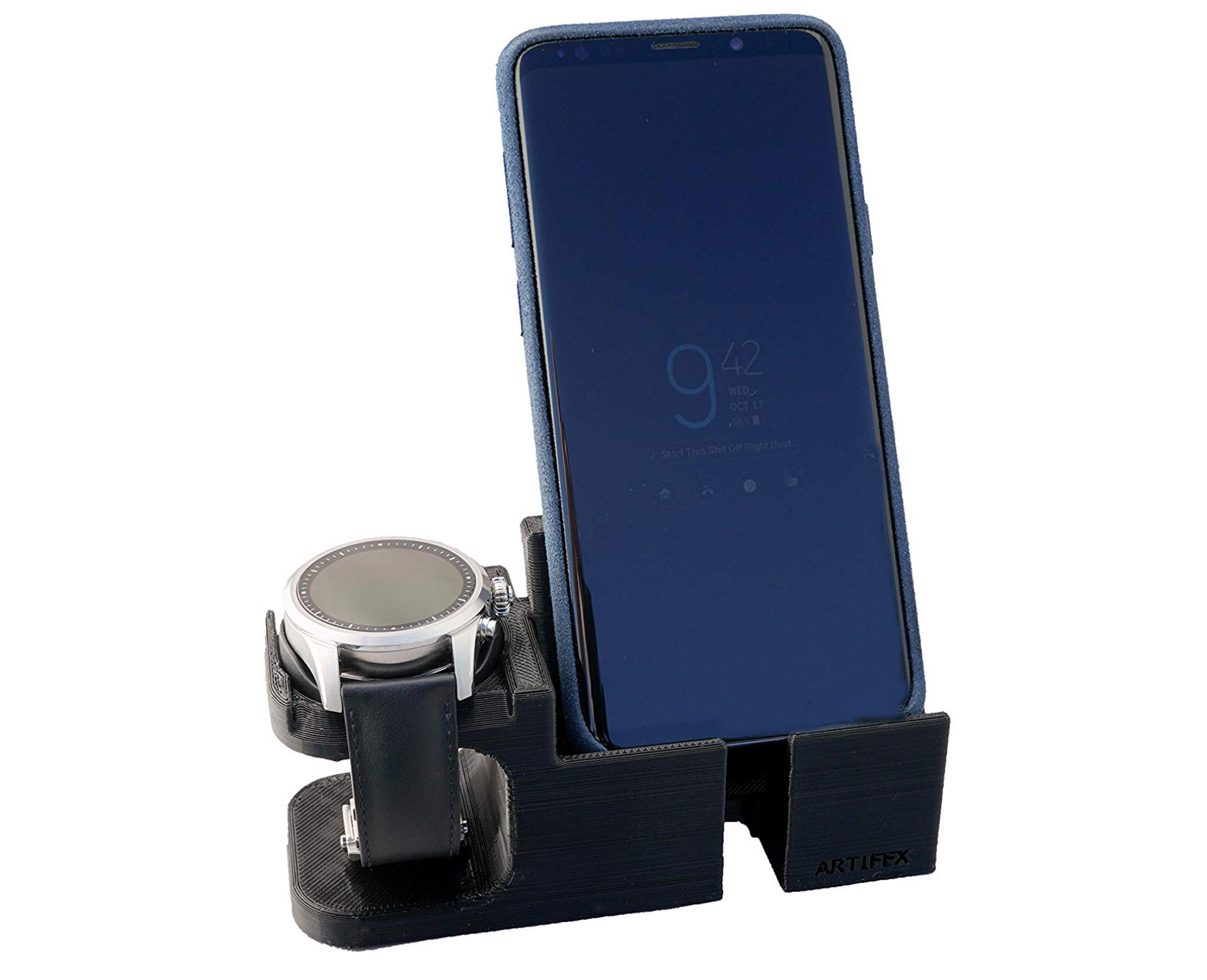 Artifex Design Stand Configured for MontBlanc Summit 2 Smartwatch Phone Combo - Artifex Design 3D