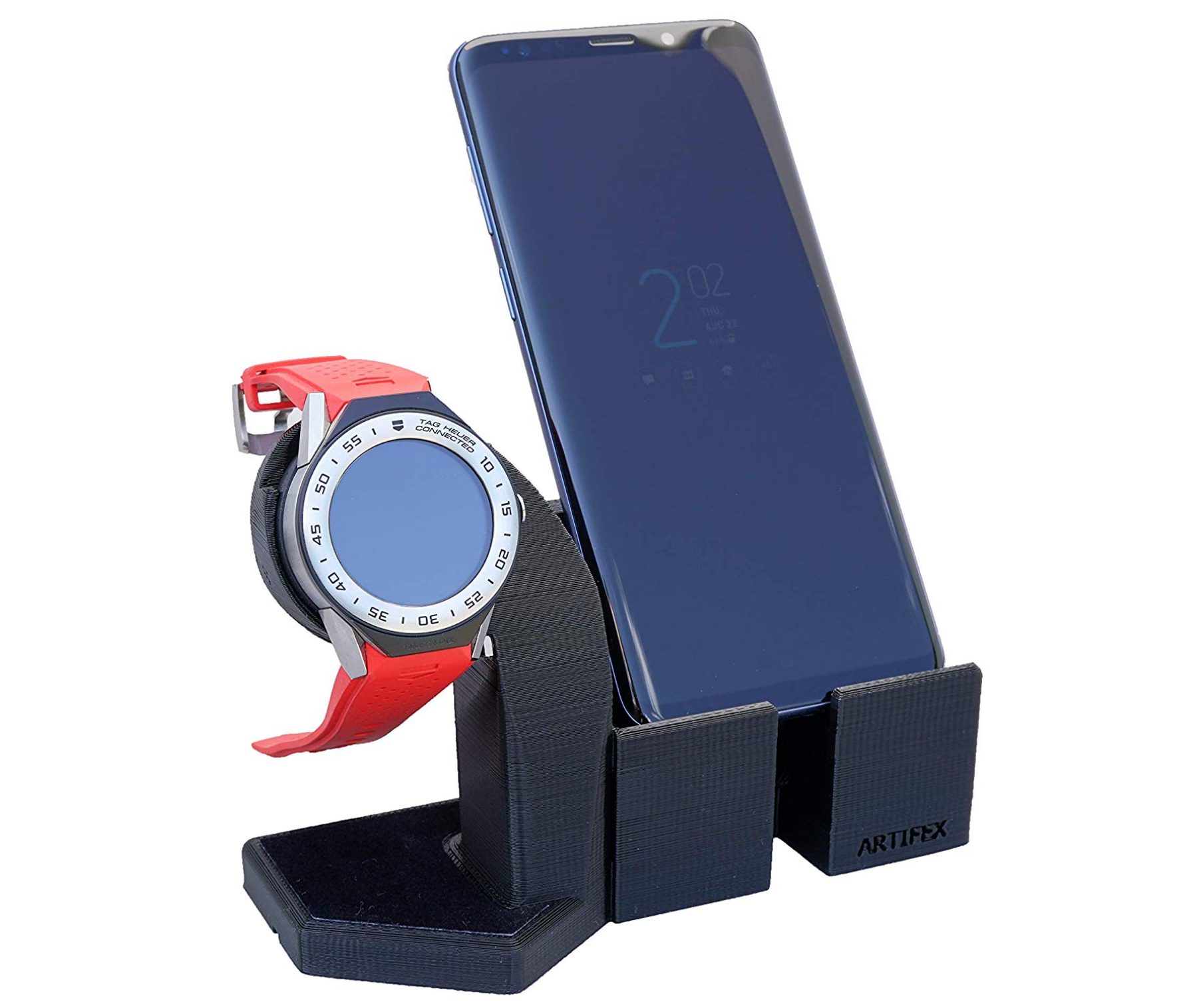 Artifex Design Stand for 2nd Generation TAG Heuer Connected Modular 41 Smartwatch, Phone Combo - Artifex Design 3D