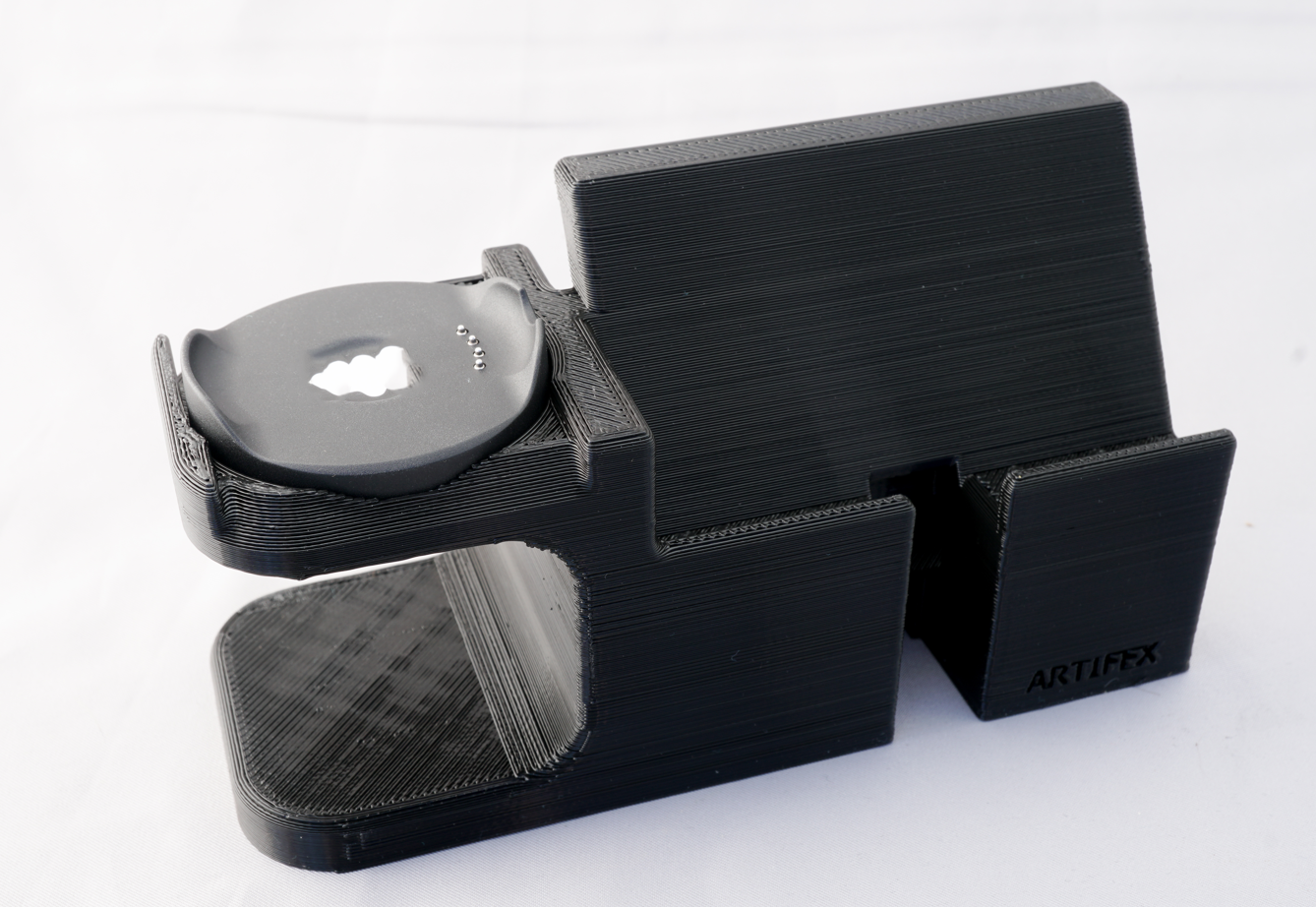 Artifex Design Stand Compatible for MontBlanc Summit 3, 2, 2+ and Lite Smartwatch Phone Combo