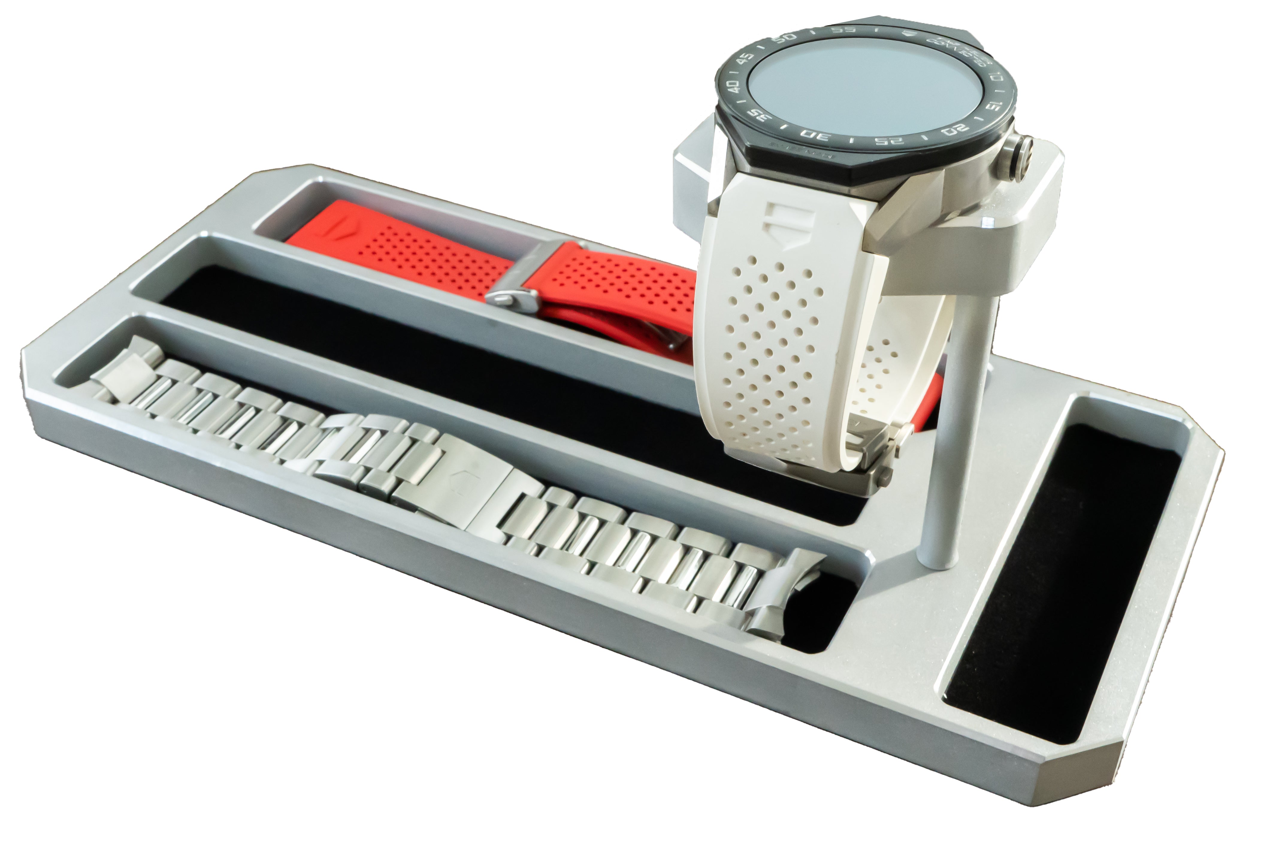 Louis Vuitton Tambour Horizon Smartwatch Charging Stand Band Combo