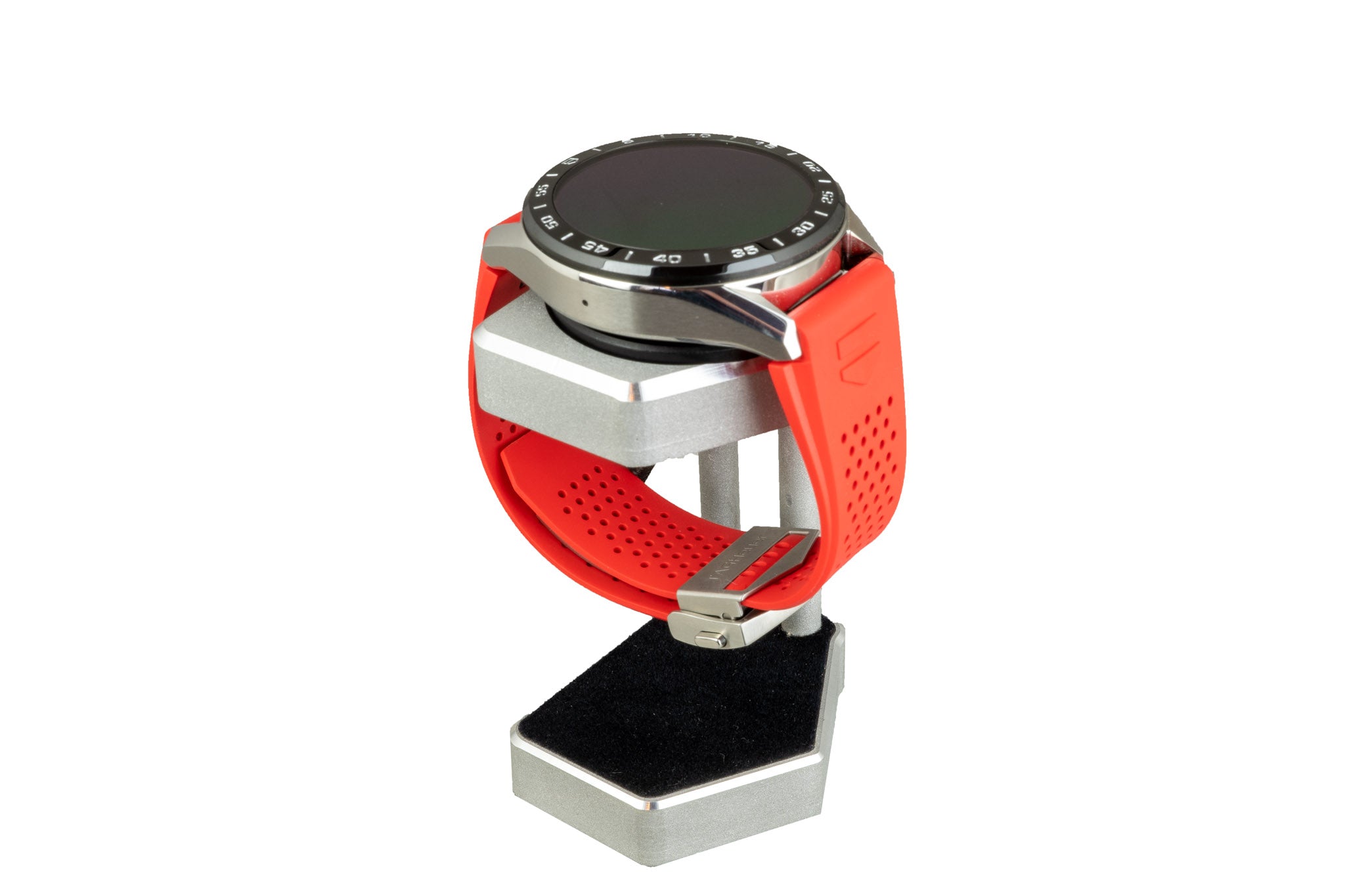 Artifex Design Stand Configured for 3rd Generation TAG Heuer Connected 2020 Aluminum (Includes USB Cable) - Artifex Design 3D