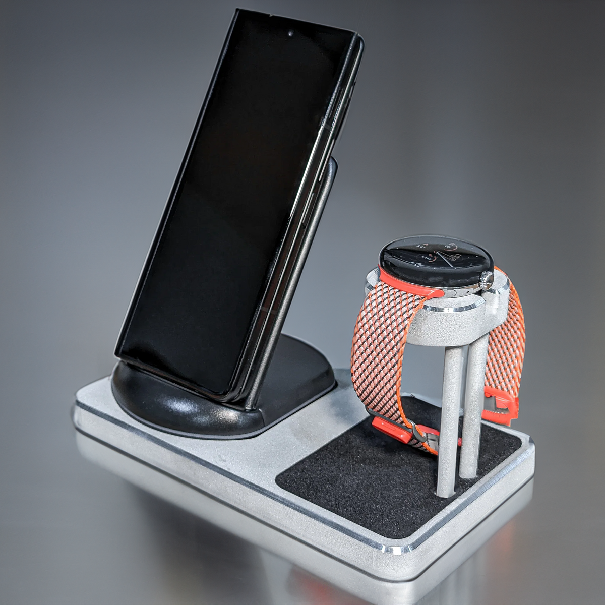 Google Pixel Gen 2 / 3 Smartwatch Charging Stand (Phone Combo)