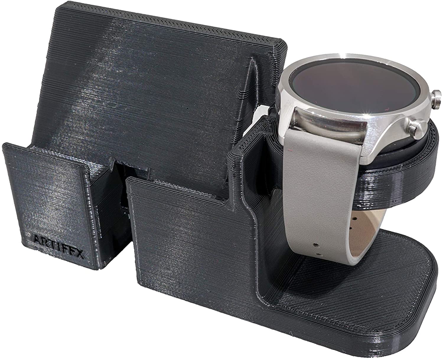 Artifex Design Stand Configured for TicWatch C2 Smartwatch Combo - Artifex Design 3D