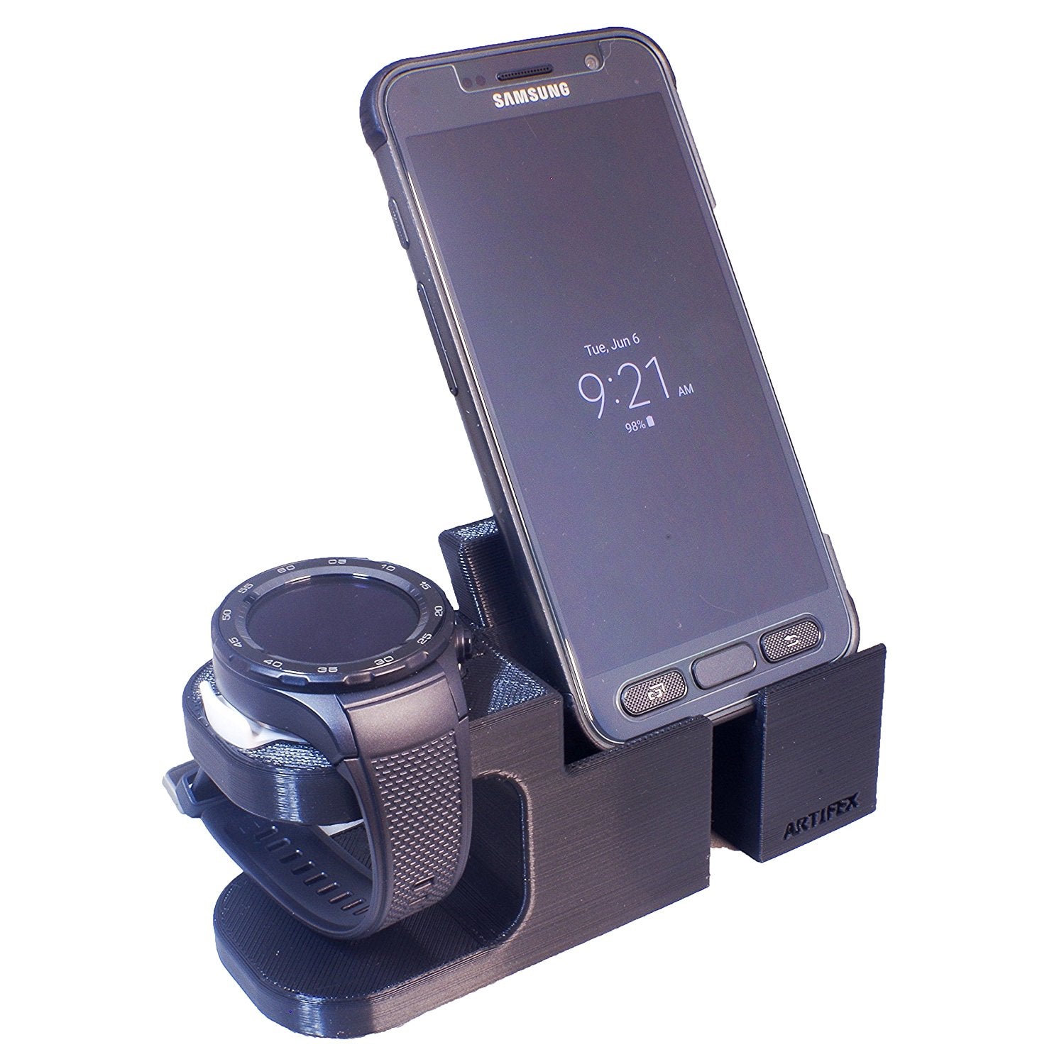 Artifex Design Stand Configured for Huawei Watch 2 Combo - Artifex Design 3D