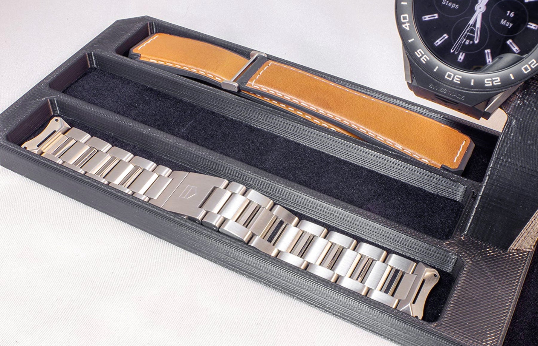 Artifex Design Stand for 2nd Generation TAG Heuer Connected Modular 45 Smartwatch Strap Combo - Artifex Design 3D