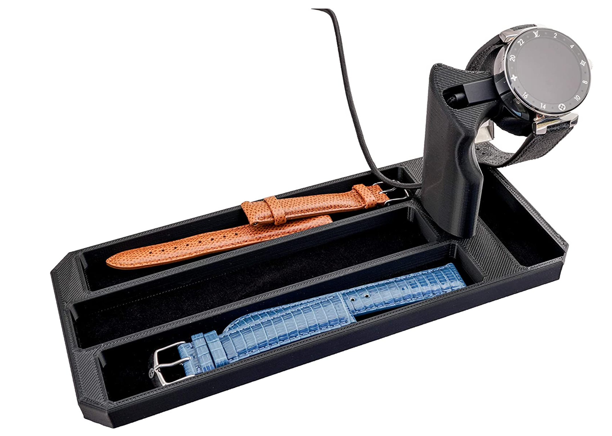 Artifex Design Stand Configured for Louis Vuitton Tambour Horizon Smartwatch Charging Strap Combo Stand - Artifex Design 3D