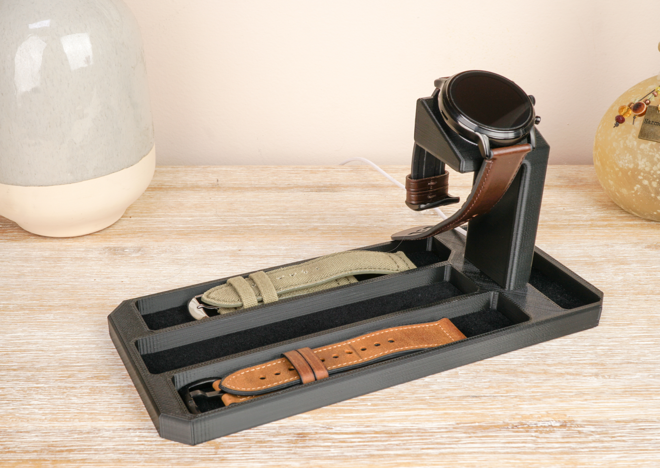 Fossil Gen 4 5 MK Skagen Emporio Armani Diesel Puma Smartwatch Strap Combo Stand by Artifex Design