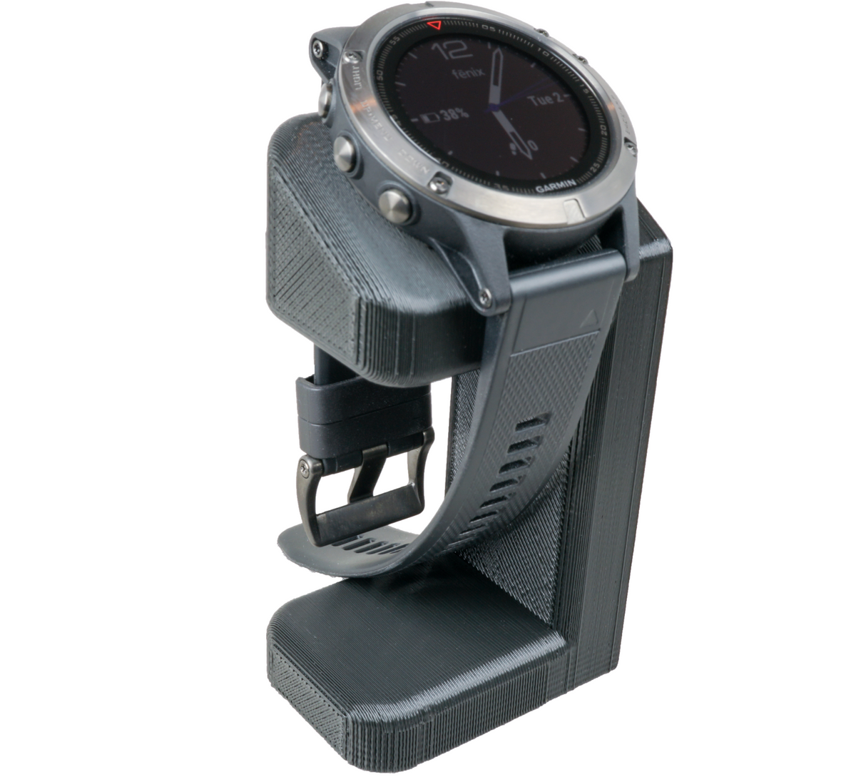 Artifex Design Stand Configured for Garmin Fenix 5 and 5S Smartwatch, (Will not fit 5X) - Artifex Design 3D