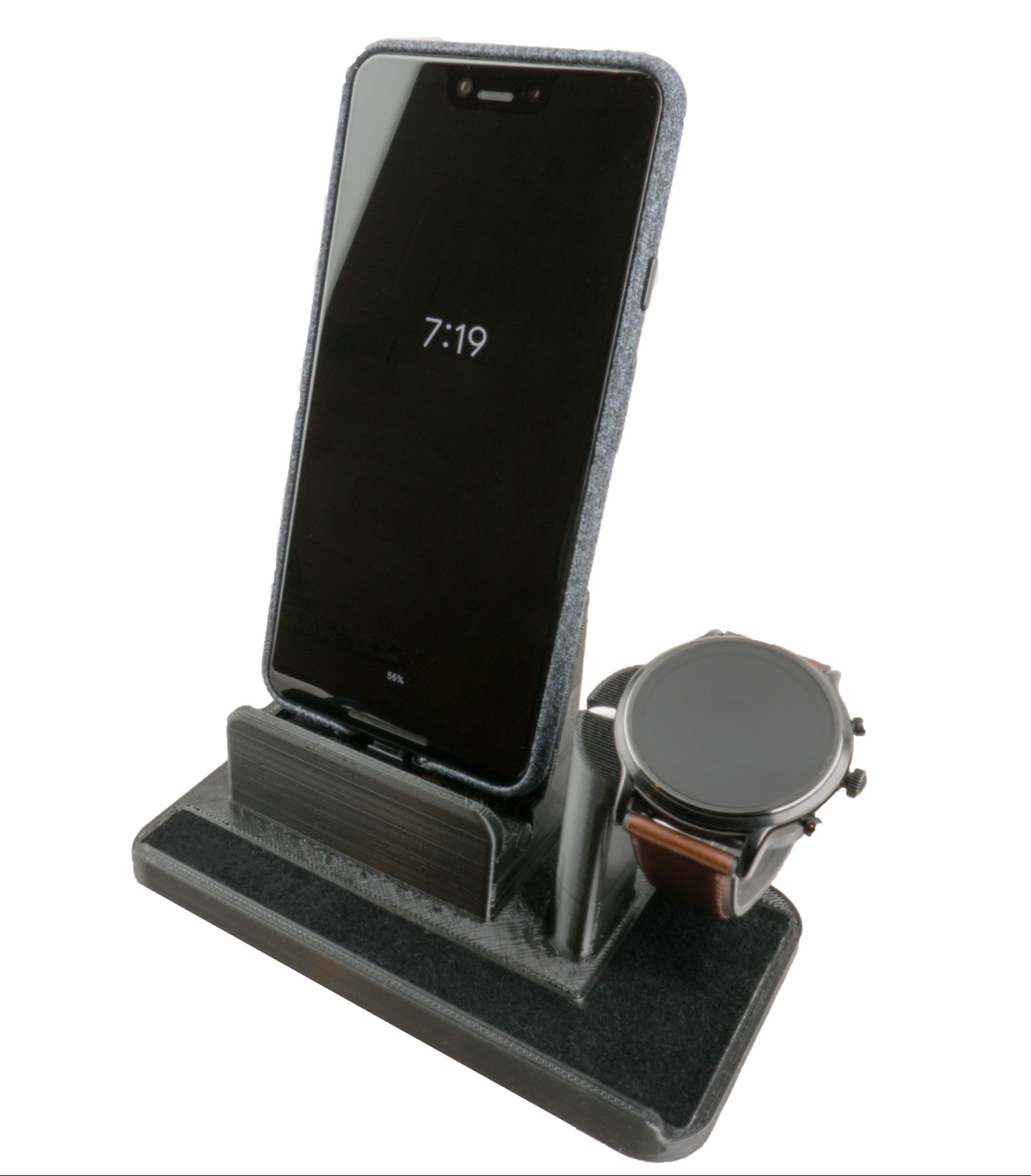 Fossil Gen 4/ 5/ MK/ Skagen/ Emporio Armani/ Diesel/ Smartwatch Deluxe Combo Stand by Artifex Design - Artifex Design 3D