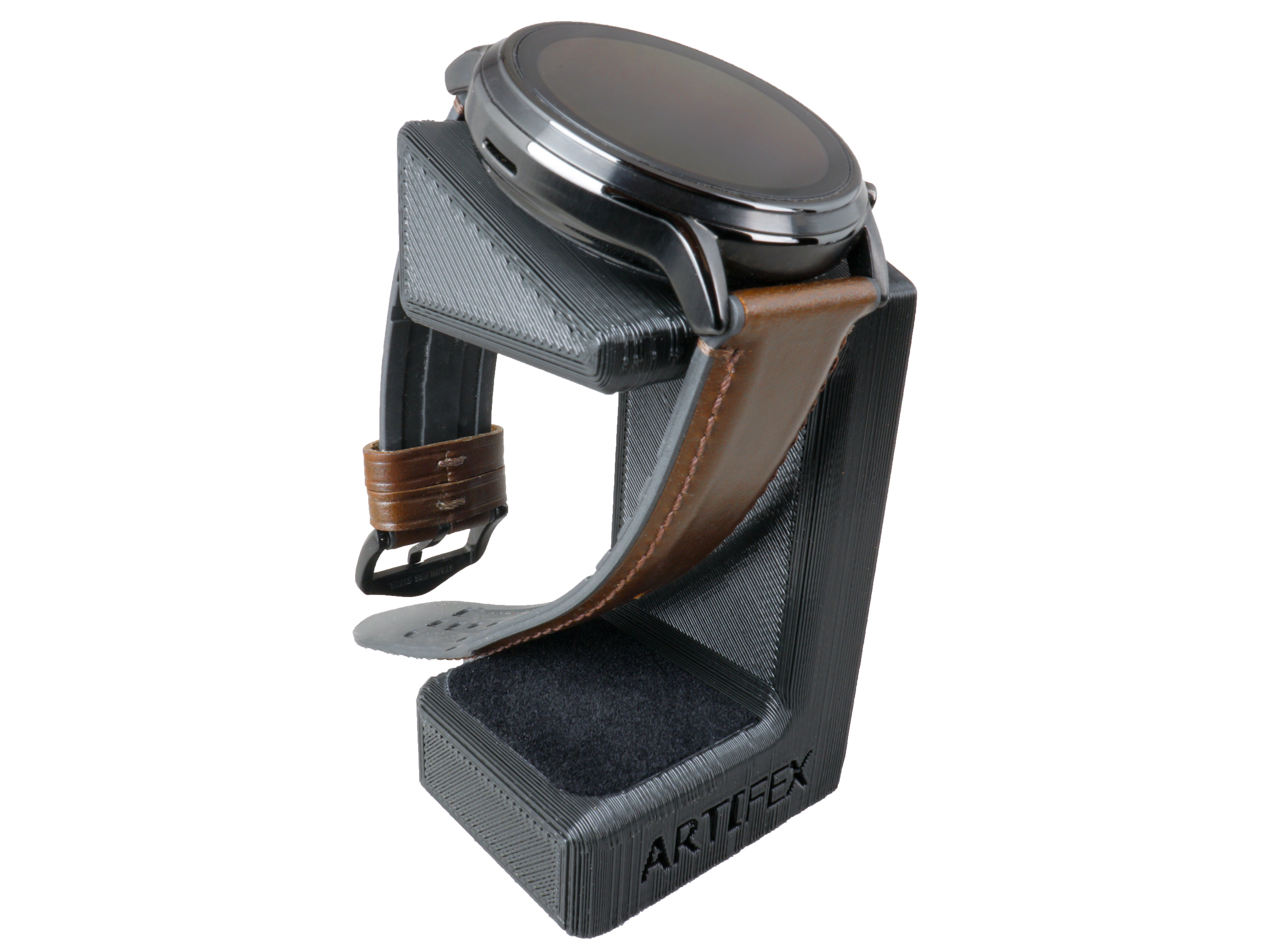 Fossil Gen 4/ 5/ MK/ Skagen/ Emporio Armani/ Diesel/ Smartwatch Stand by Artifex Design - Artifex Design 3D