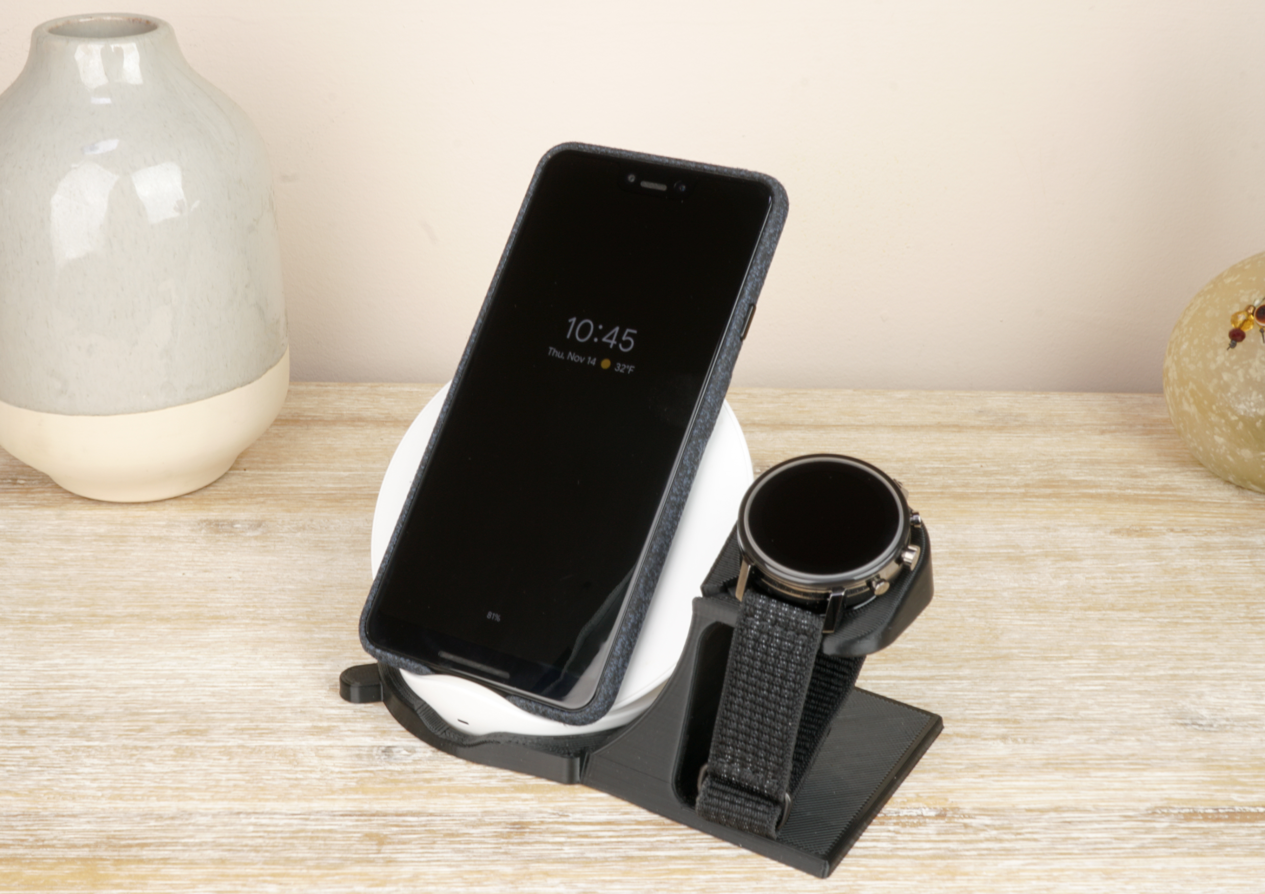 Artifex Design Stand Configured for Movado 2.0 Smartwatch Wireless Combo - Artifex Design 3D