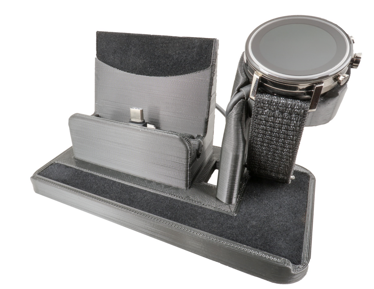 Artifex Design Stand Configured for Movado 2.0 Smartwatch Deluxe Combo - Artifex Design 3D