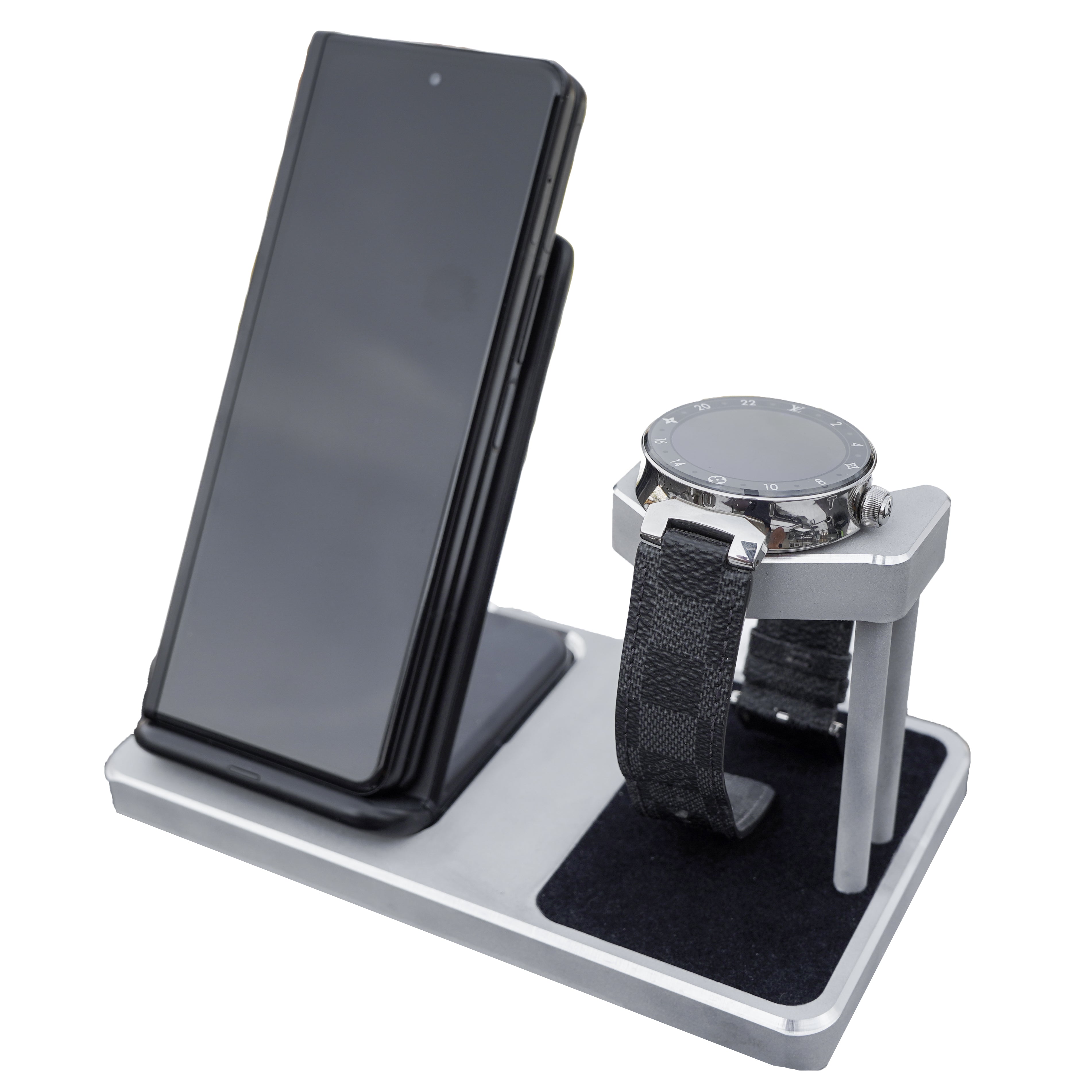 Louis Vuitton Tambour 1 and 2 Smartwatch Charging Stand (Headphone Model)